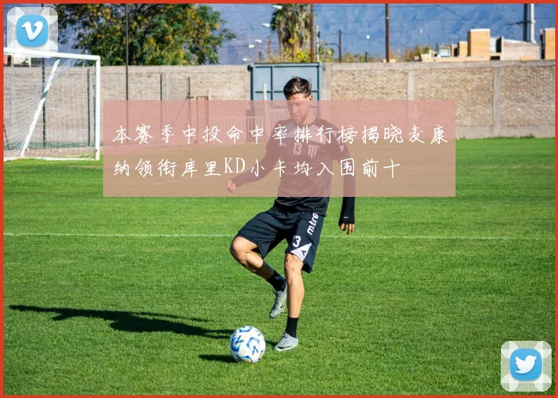 本赛季中投命中率排行榜揭晓麦康纳领衔库里KD小卡均入围前十